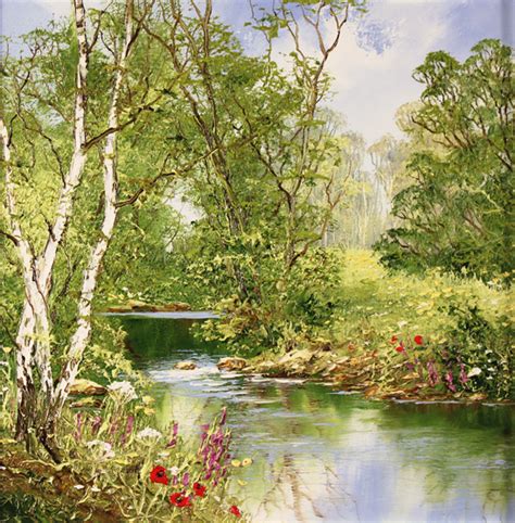 Terry Evans Original Oil Painting On Canvas Return Of Spring