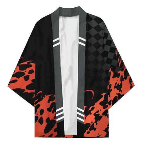 Kimono Demon Slayer Kyojuro Rengokuthe Fabric Is Light But Beautiful