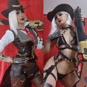 Ashe From Overwatch On Off Cosplay By Felicia Vox