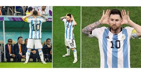 Why Messi Celebrated By Holding His Hands To His Ears While Facing The