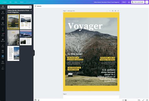 Crea Portadas De Revista Gratis Y En Línea Con Canva