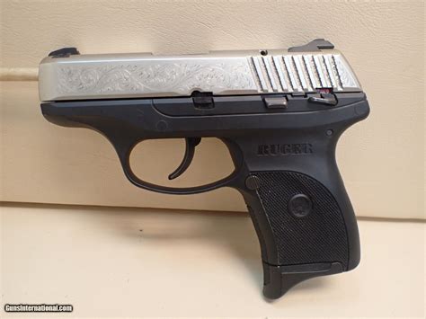 Ruger Lc9 Limited Edition Deluxe Silver Engraved 9mm 3 Barrel Semi