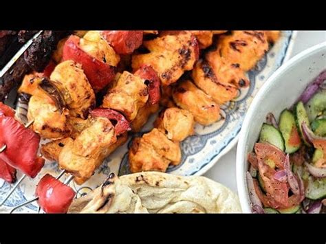 Turkish Chicken Kebab Easy Grilled Shish Taouk I Tavuk Tawook Youtube
