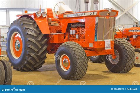 Allis Chalmers Model D 21 Tractor Editorial Photo Image Of