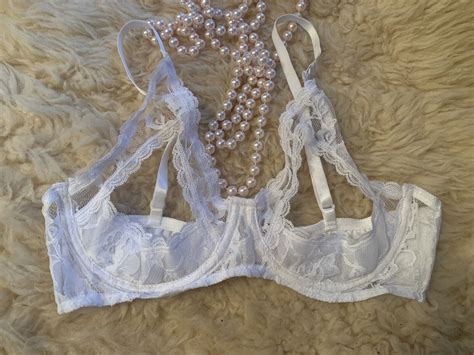 New Shirley Of Hollywood Open Cup Bra Womens Sexy Erotic Lace Bras 369 Sz 38 Ebay