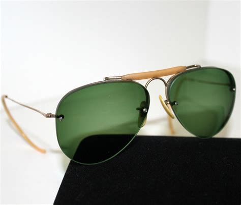 Vintage Aviator Sunglasses Eyeglasses Shuron By That70sshoppe