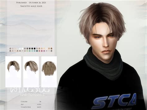 Sims 4 Cc Male Hair Wings