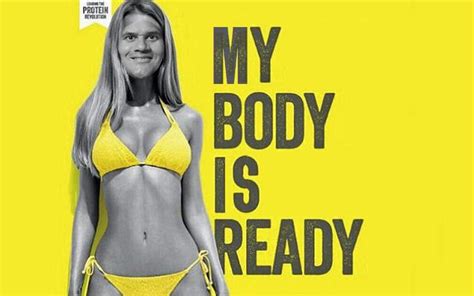 My Body Is Ready Protein World S Beach Body Ready Ad Know Your Meme