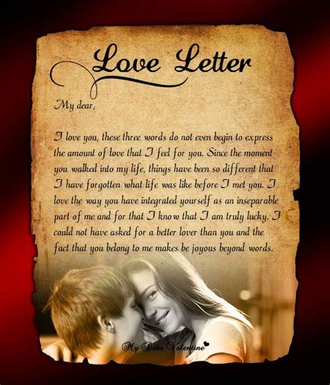 Letter For Him Love Quotes Quotesgram