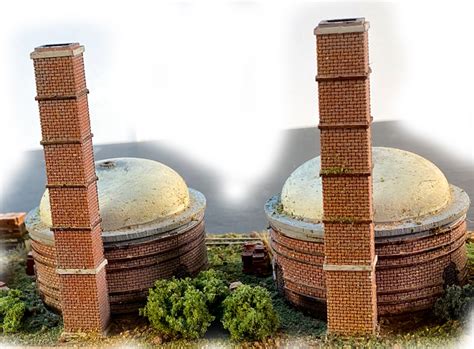 Beehive Kiln And Chimneys Kit N The N Scale Architect