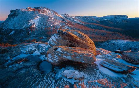 Wallpaper Mountains Rocks Australia Tasmania Cradle Mountain—lake