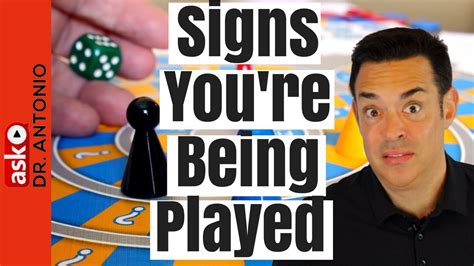 signs you re being played signs he s playing you relationship mind games youtube