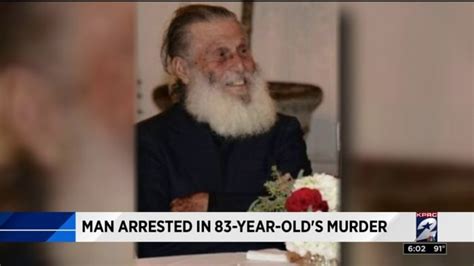 Man Arrested In 83 Year Olds Murder