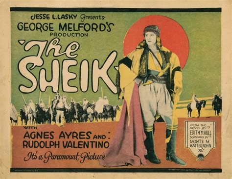 The Sheik Rudolph Valentino 1921 Movie Poster Masterprint