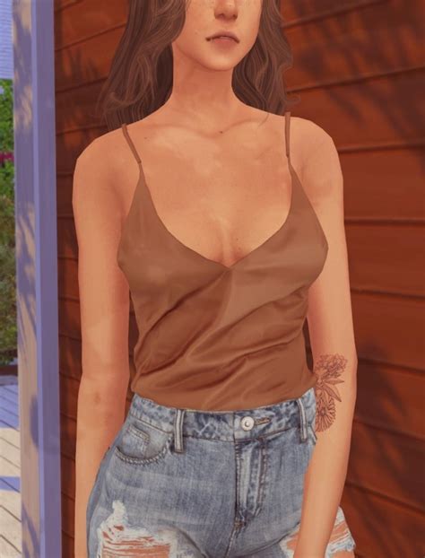 Tops Collection At Elliesimple Sims 4 Updates