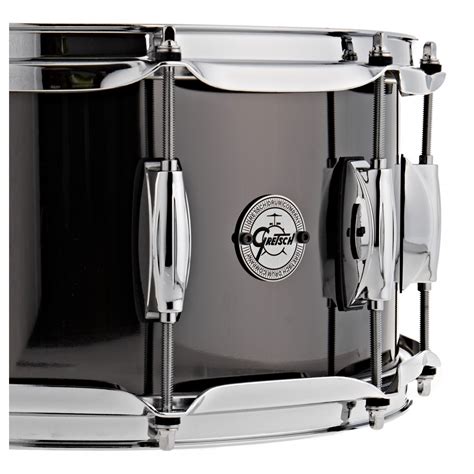 Gretsch Full Range 14 X 65 Black Nickel Over Steel Snare Drum