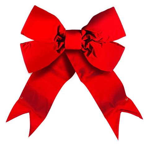 Red Structural Bow Commercial Christmas Supply Commercial Christmas
