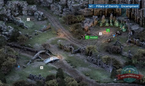 Map Of Encampment M Pillars Of Eternity Pillars Of Eternity Game