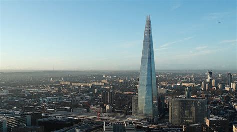 Man Seen Climbing Exterior Of Londons Shard Skyscraper