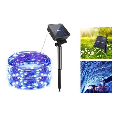Buy Lareinae Solar String Lights Outdoor Waterproof Fairy Light 197ft