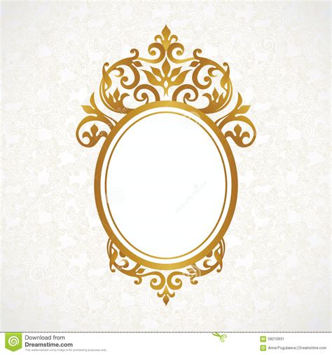 Look at links below to get more options for getting and using clip art. Vector Decorative Frame In Victorian Style. Stock Vector - Illustration of design, frieze: 58210931