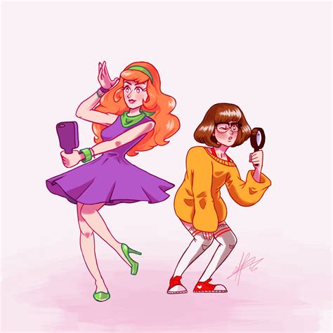 velma art by post 136558525148 daphne and velma i wanted to give