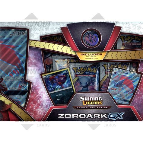 Pokemon Shining Legends Zoroark Gx Collection Box