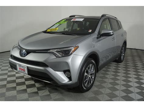 Certified Pre Owned 2018 Toyota Rav4 Hybrid Xle 4wd