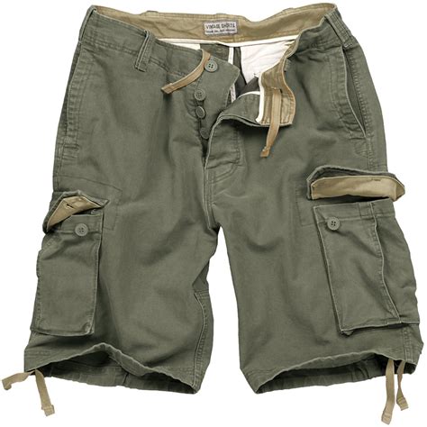 surplus army style mens combat vintage cargo shorts washed cotton olive green od ebay