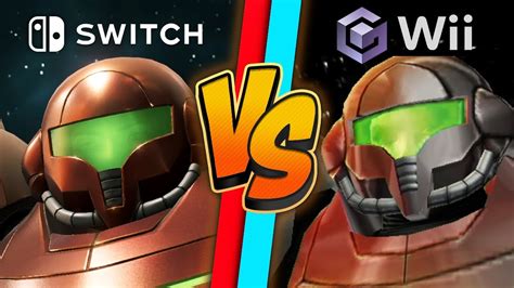 Metroid Prime Remastered Graphics Comparison Switch Vs Wii GameCube YouTube