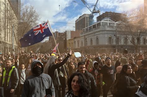 Australia Covid Anti Lockdown Protesters Should Be Ashamed Of Themselves Premier Says The