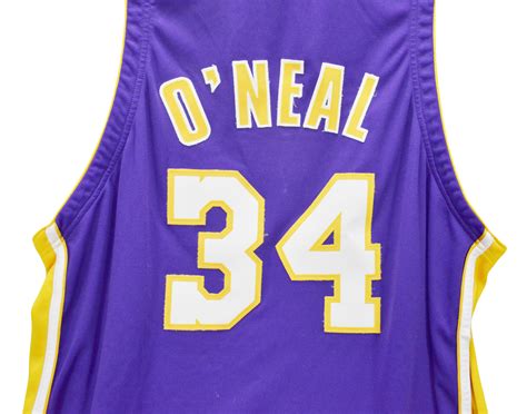 Lot Detail 20012002 Shaquille Oneal Game Worn Lakers Jersey W 911