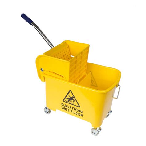 Side Press Wringer Bucket Combo - 5 gal (21 L) - Yellow