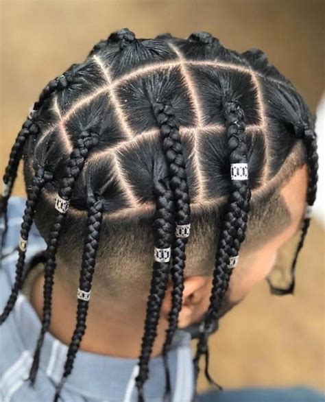 the coolest box braid hairstyles for men box braids men mens braids hairstyles mens braids