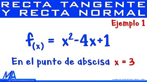 Cómo calcular la ecuación de la recta tangente