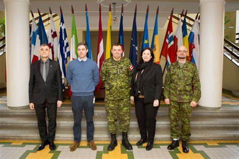 Baltic Defence College Visit By Delegation From Defence Academy Of