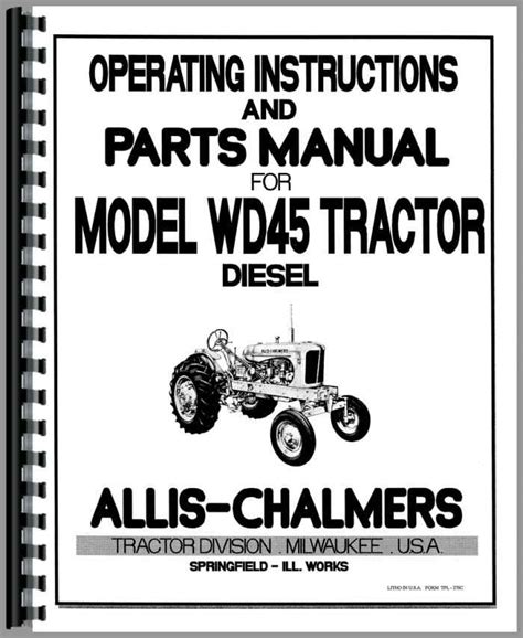 43 Allis Chalmers Wd Parts Diagram Wiring Diagram Source