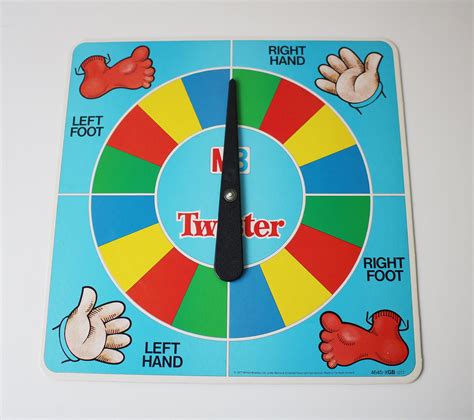 1986 Twister Game By Mb Games Vintage Board And Floor Game