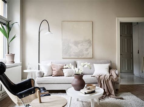 Stylish Home In Beige Coco Lapine Design Living Room Scandinavian
