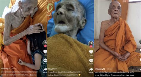 Meet Luang Pho Yai As 109 Year Old Thai Monk Takes Over Tiktok News Colony