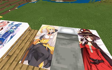Famous Minecraft Anime Body Pillow Texture Pack References