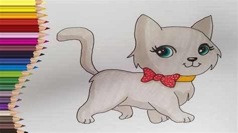 Desene De Colorat Cu Pisici Cute Pisici Planse De Colorat Copii Èi