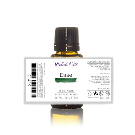 Ease Essential Oil Blend Selah Essential Oils