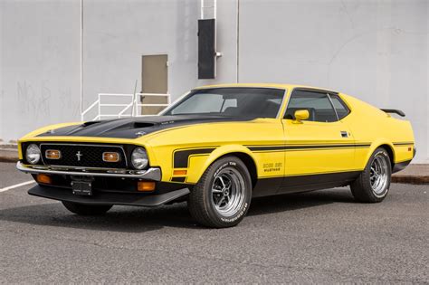 1971 Ford Mustang Boss 351 For Sale On Bat Auctions Sold For 73351