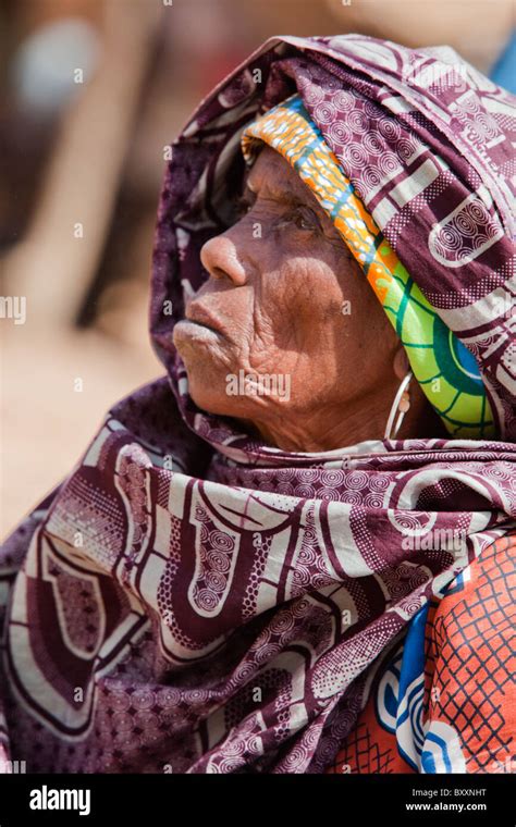 In The Town Of Djibo In Northern Burkina Faso An Elderly Fulani Woman