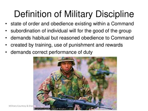 Military Courtesy And Discipline