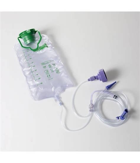 Kangaroo Epump 1000ml Feed And 1000ml Flush Bag Set With Inline