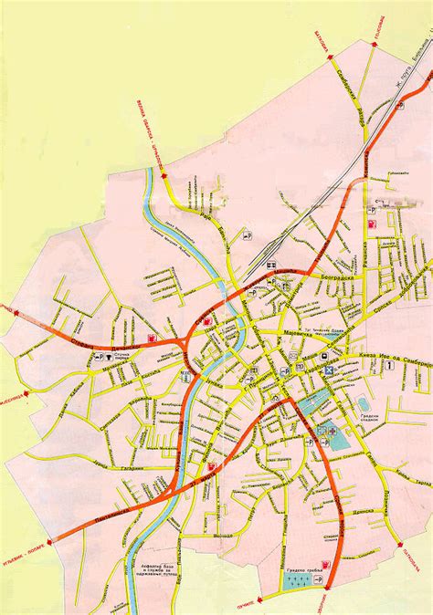 Mapa Grada Bijeljina