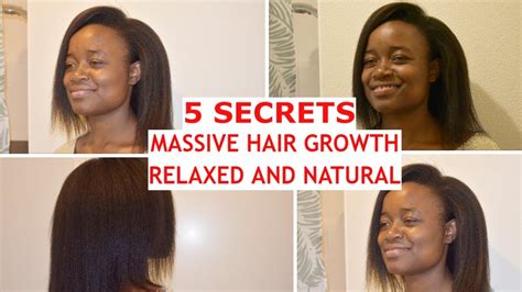 5 Tips To Grow Your Hair Relaxednatural Hair Youtube