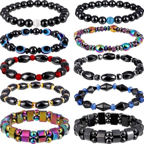 Buy 10 Pieces Magnetic Therapy Bracelet Energy Healing Bracelet Relief